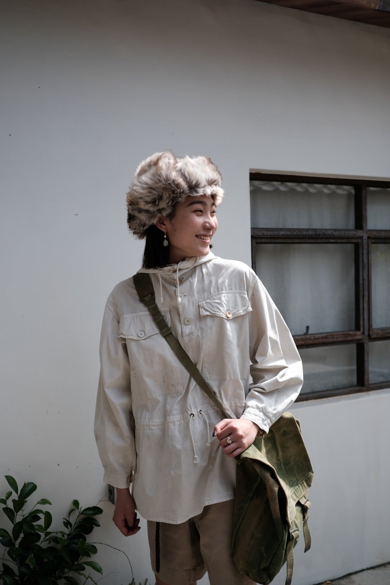 1940's SWISS Mountain Troop Snow Camo Smock / Swiss Mountain Troop Snow Camouflage Smock