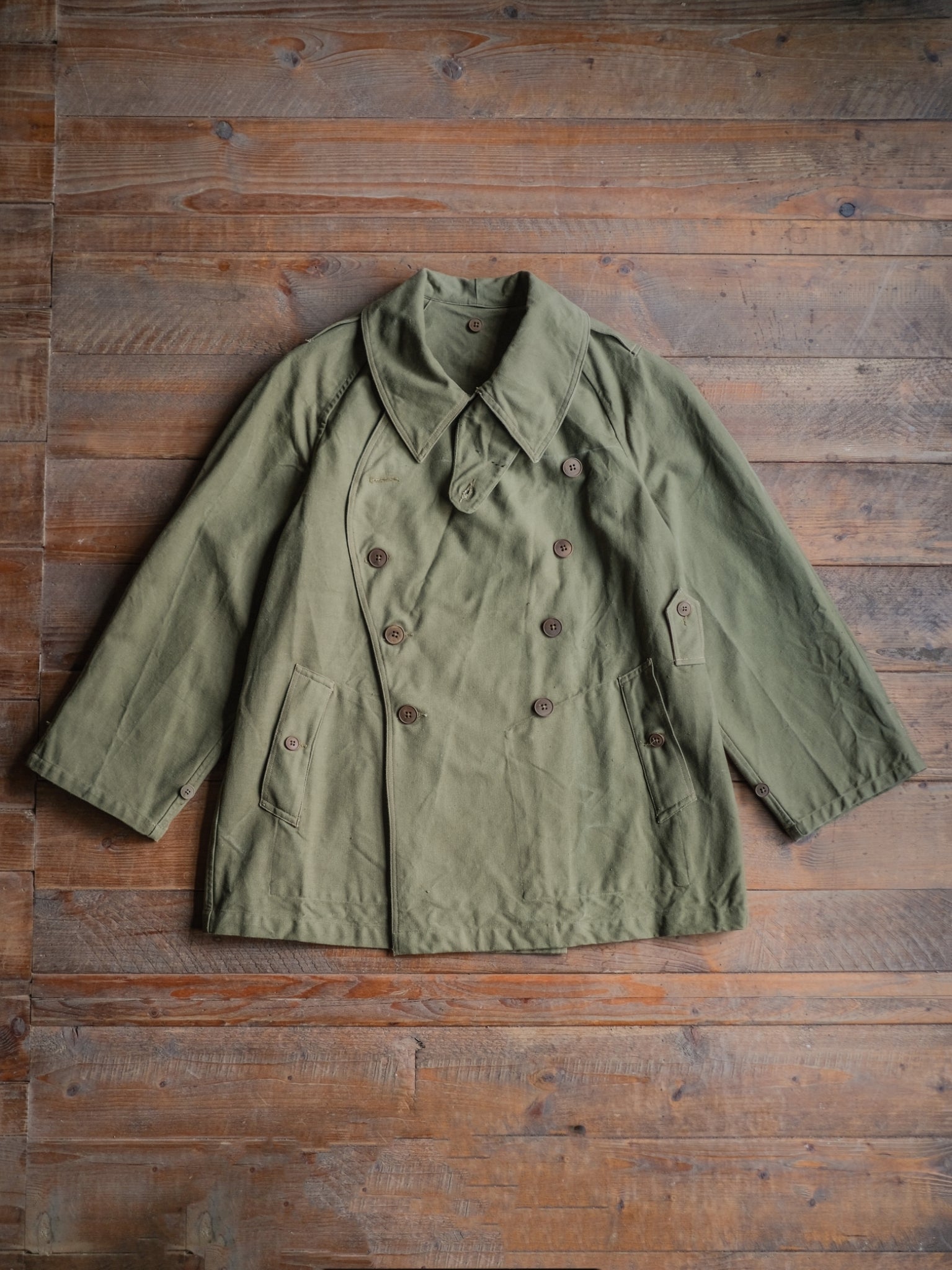 1940-1950’s French Army M38 Motor-rider Jacket 2nd Pattern / 法國陸軍 M38 機車騎士夾克第二版 中期型
