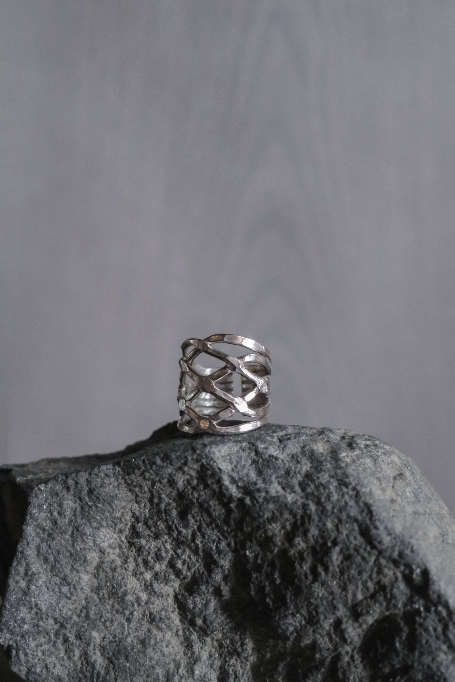 Ethnic Handcrafted Silver Ring _ WA Ⅴ