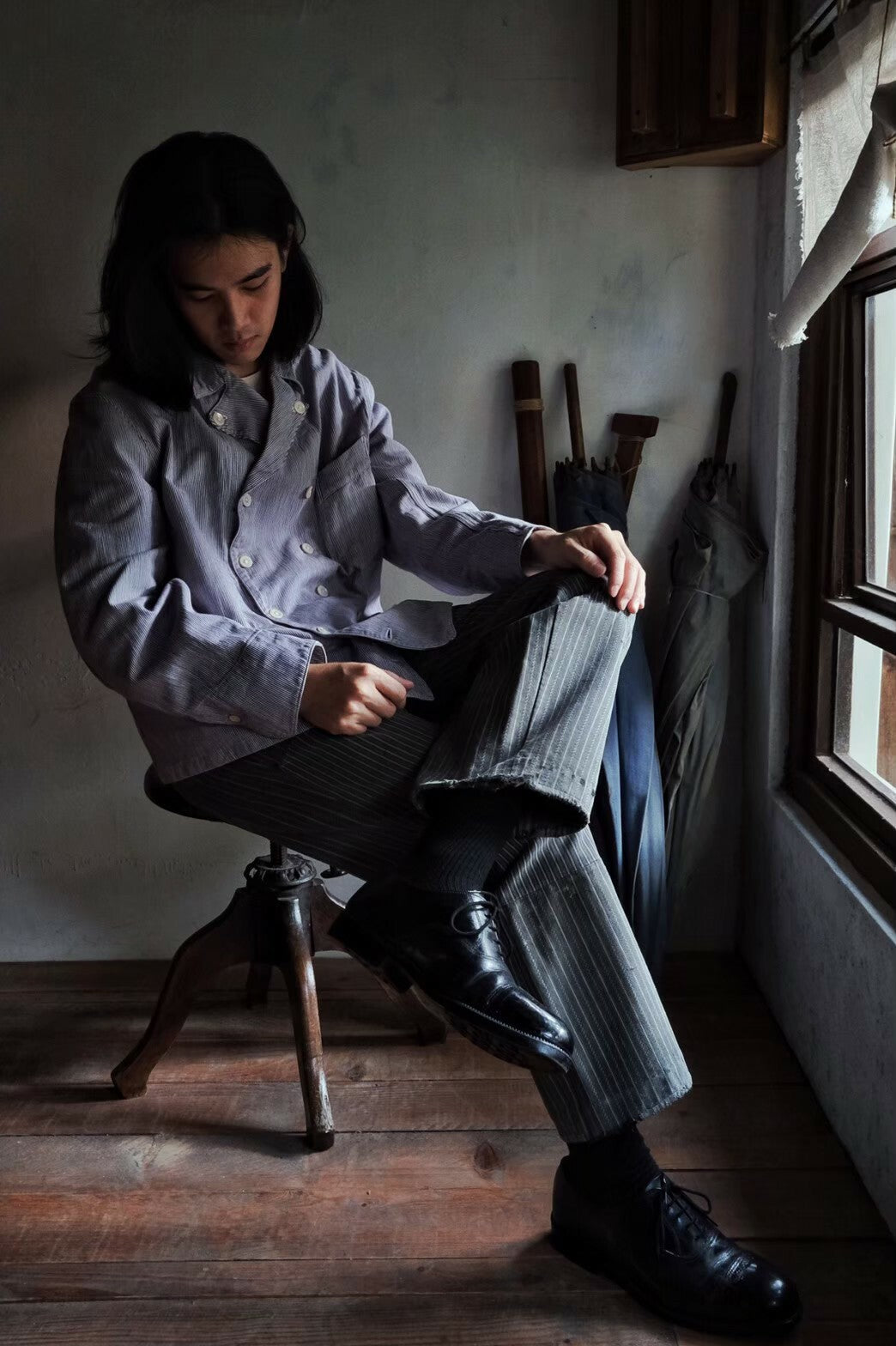 1930’s “BRAILLON” French Butcher Jacket / 法國廚師外套