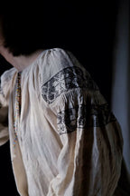 1930’s Ukrainian Hand Embroidered Hemp Dress / 烏克蘭手工刺繡麻質洋裝