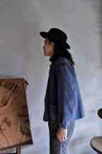 1940’s "Au Molinel" Linen Work Jacket / 法國工作外套