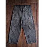 1940’s French Military Bourgeron Trousers / 法國軍用麻料長褲