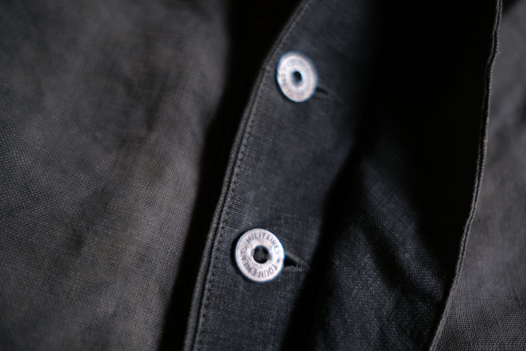 1940’s French Military Bourgeron Trousers / 法國軍用麻料長褲