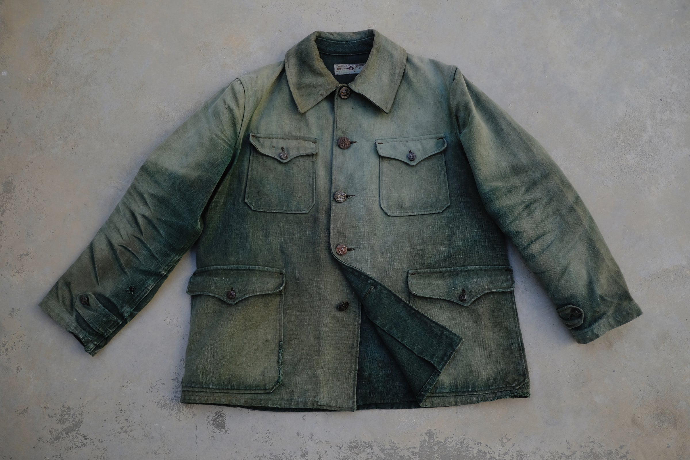 1940’s French “ P.CHAUMONT “ Hunting Jacket / 法國獵裝外套