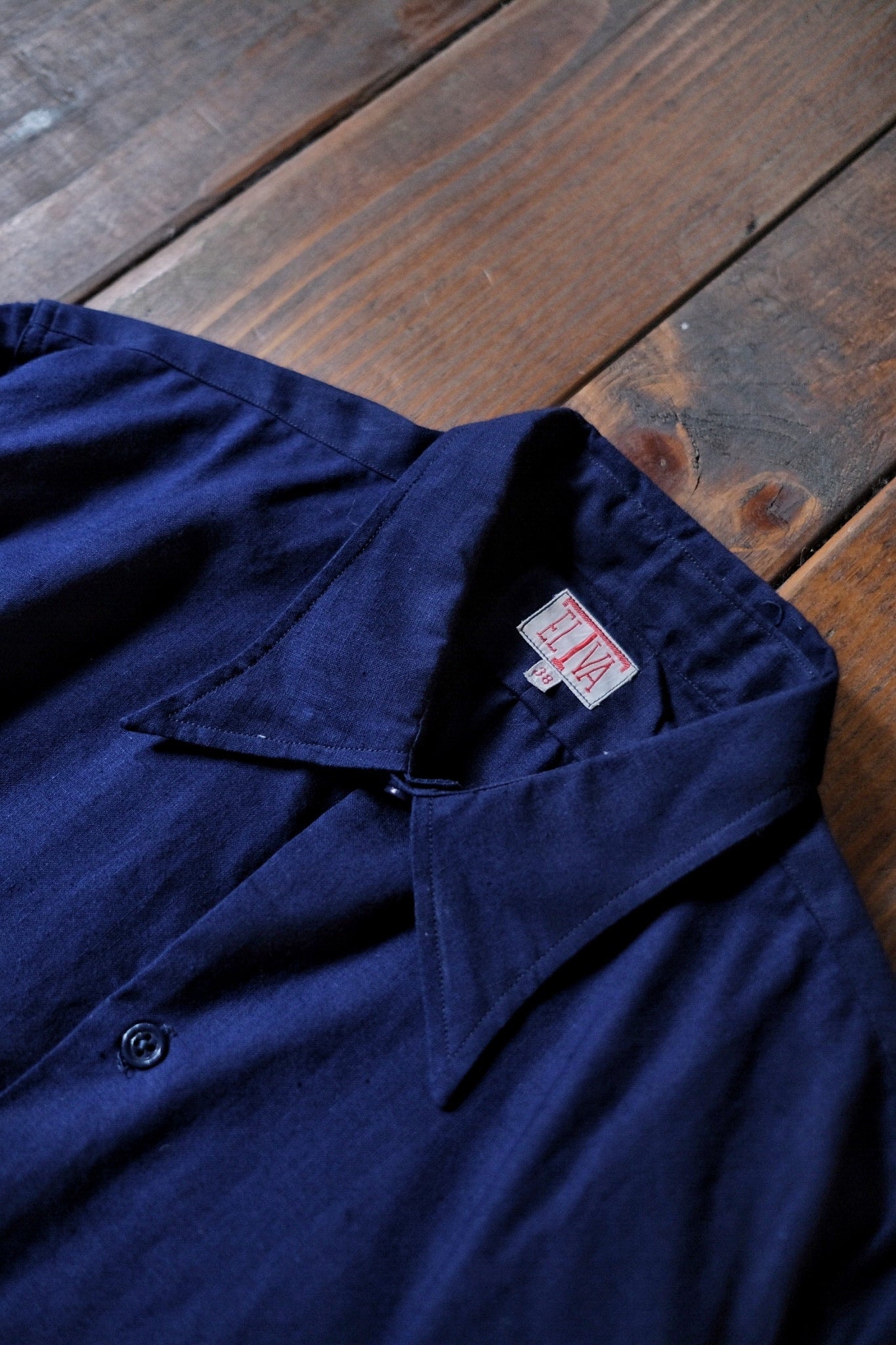 1940’s French Work Shirt / 法國藍染工作襯衫
