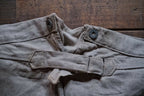 1930’s French Military Bourgeron Trousers / 法國軍用麻料長褲