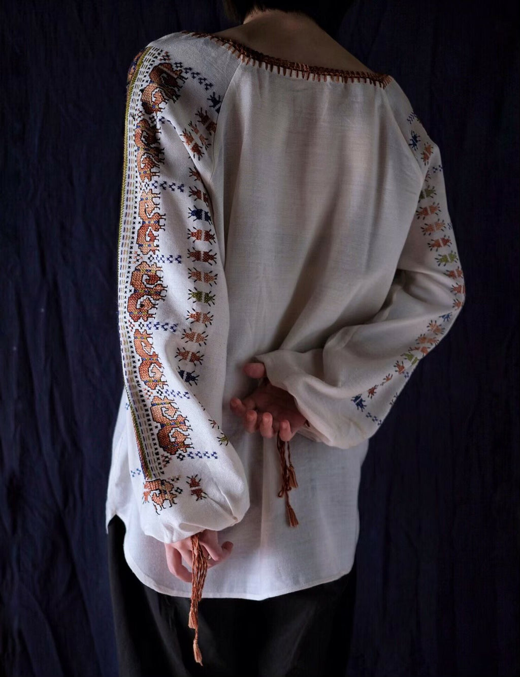 1960’s Croatian Folk Blouse / 克羅地亞罩衫