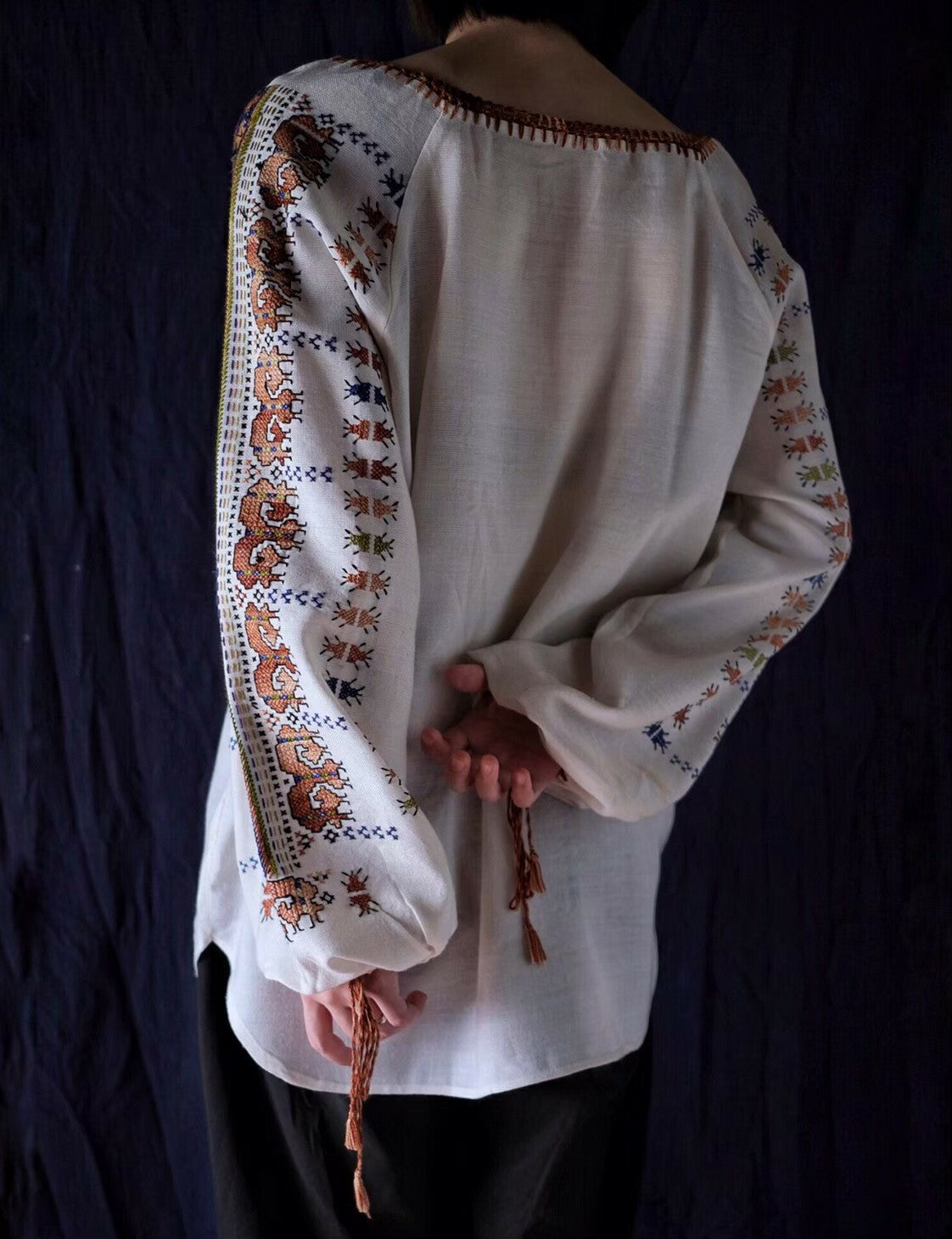 1960’s Croatian Folk Blouse / 克羅地亞罩衫
