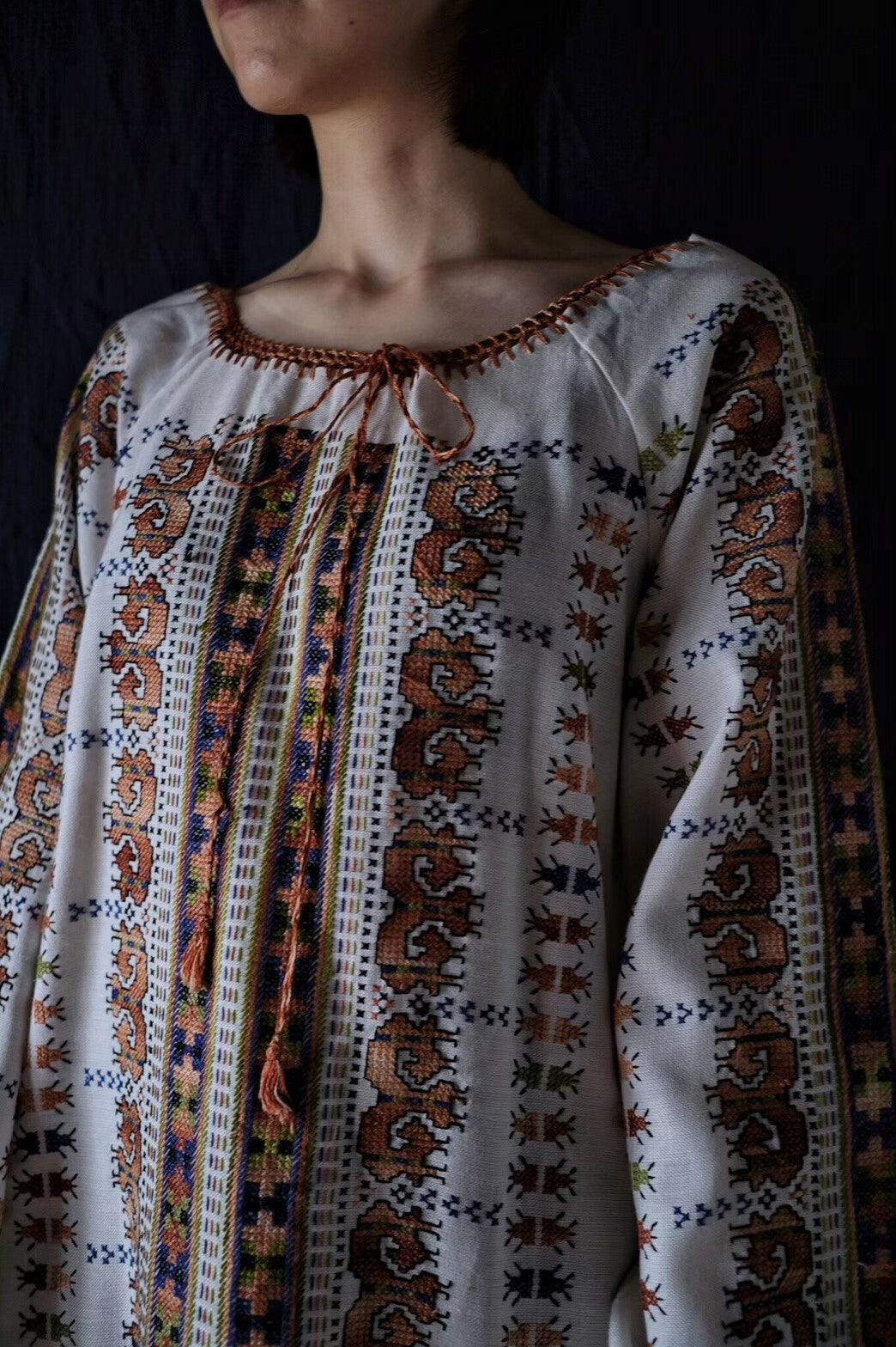 1960’s Croatian Folk Blouse / 克羅地亞罩衫