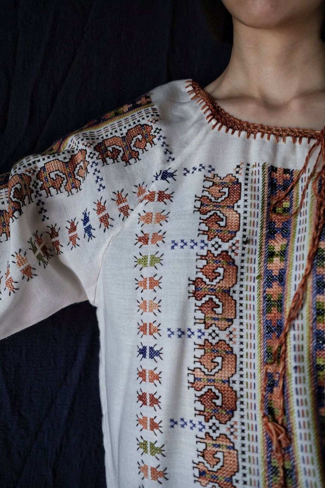 1960’s Croatian Folk Blouse / 克羅地亞罩衫