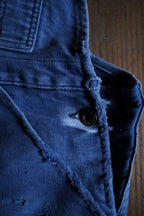 1950’s French "Le Mont" Moleskin Overall / 法國工作吊帶褲