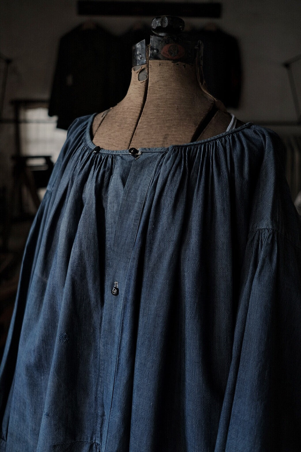 1920-30's French “Biaude” / 法國馬伕罩衫