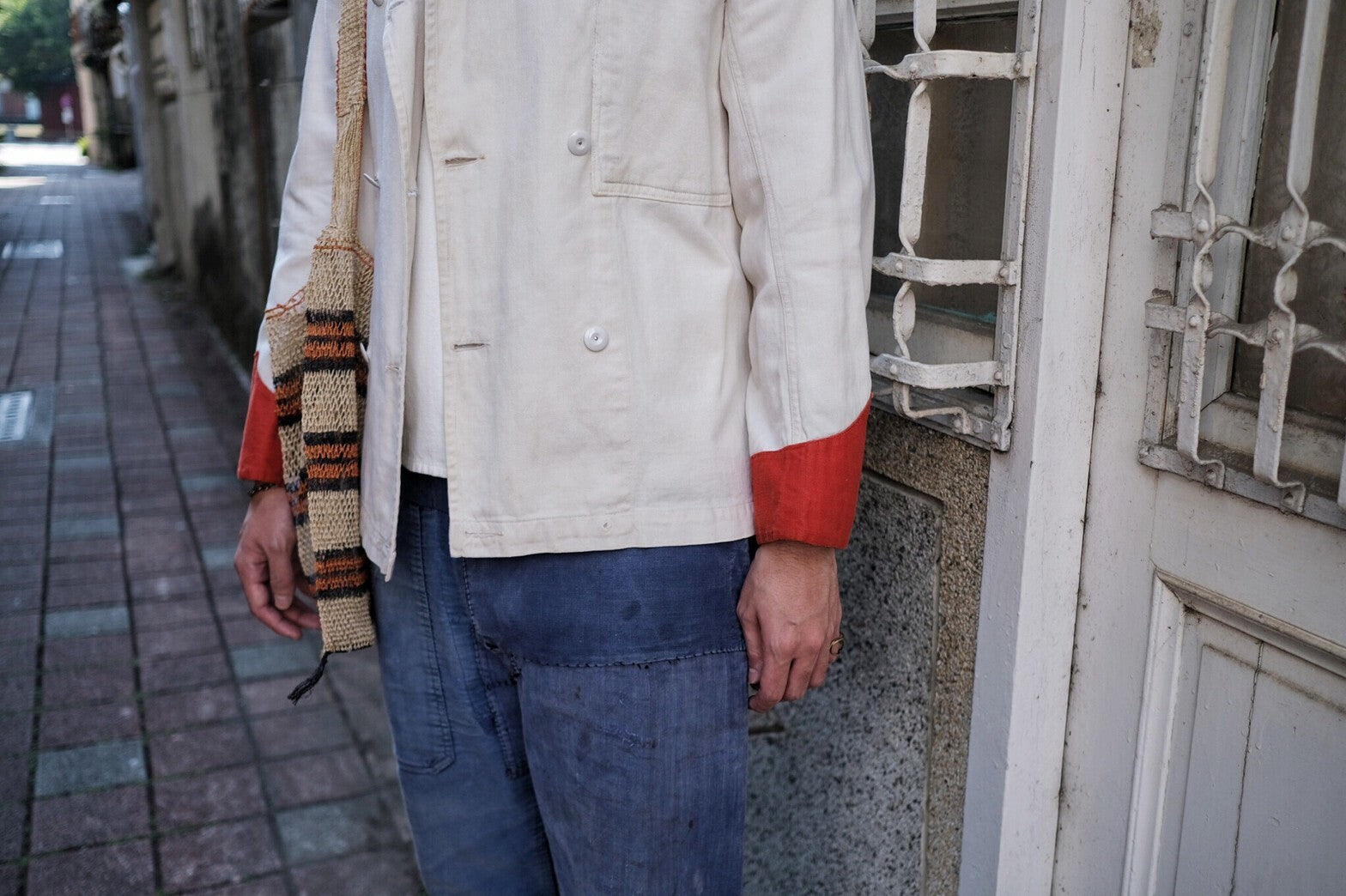 1950’s British Milkman Delivery Work Jacket / 英國牛奶外送員外套