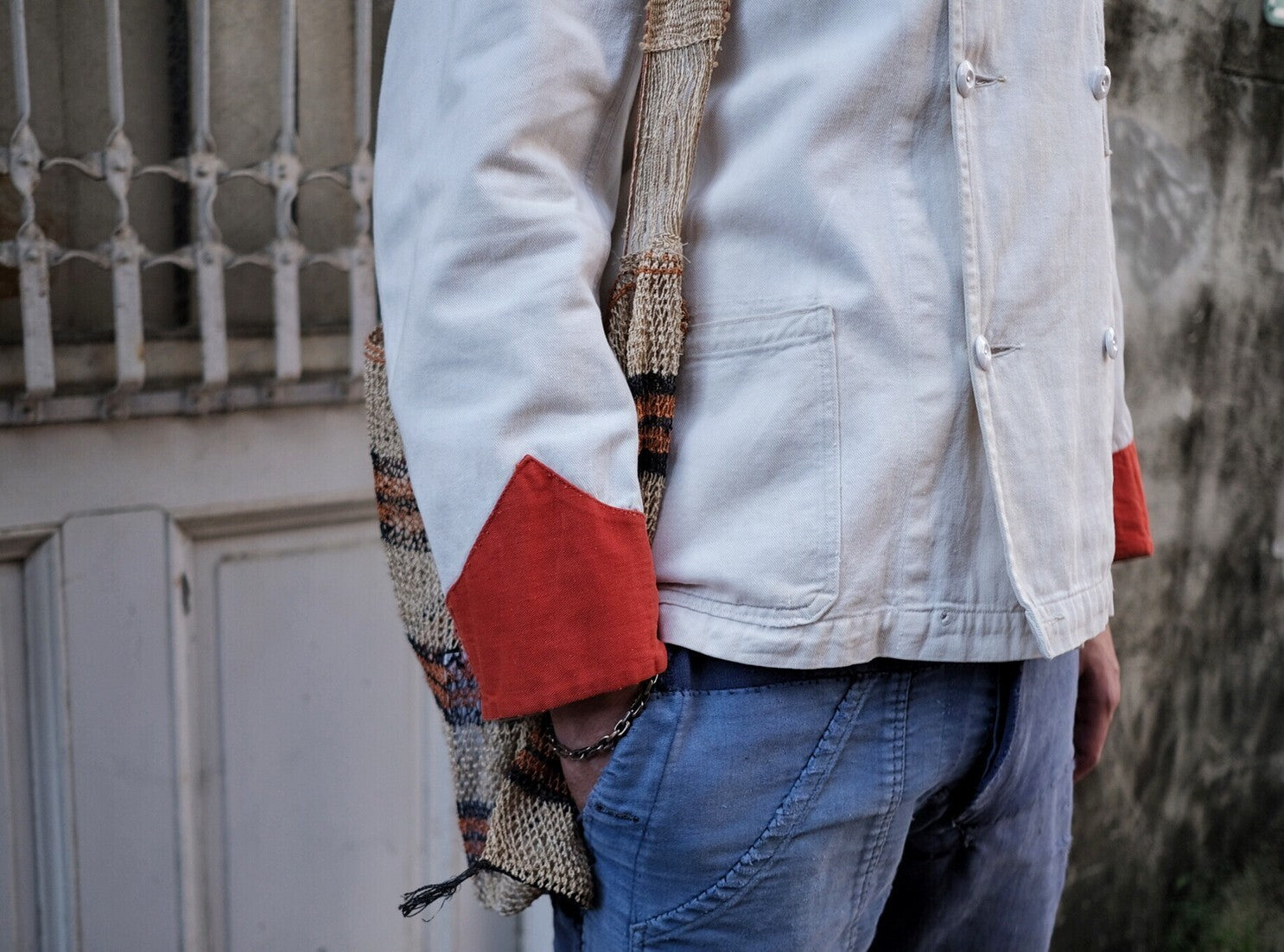 1950’s British Milkman Delivery Work Jacket / 英國牛奶外送員外套