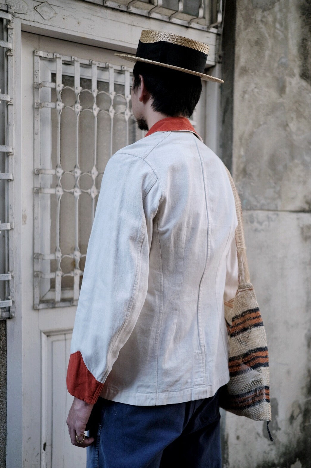 1950’s British Milkman Delivery Work Jacket / 英國牛奶外送員外套