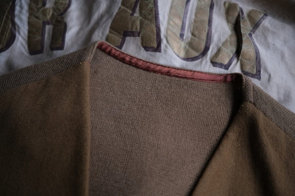 1940-1950's French Wool Hunting Vest / 法國羊毛狩獵背心