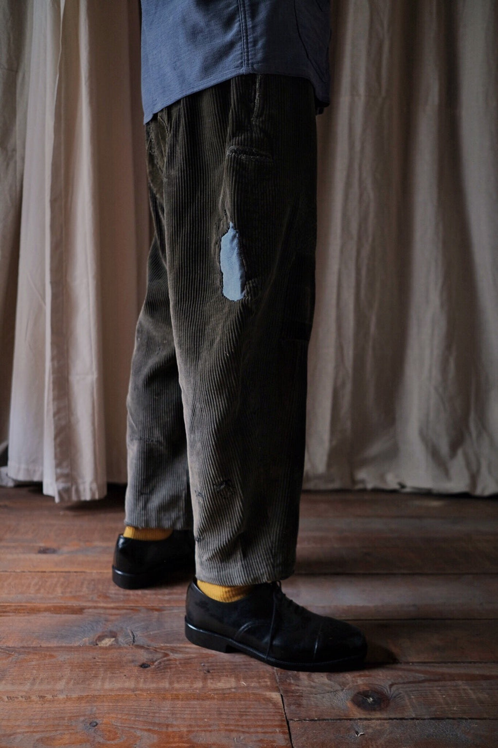 1950's French Corduroy Farmer Work Trousers  / 法國燈芯絨工作褲