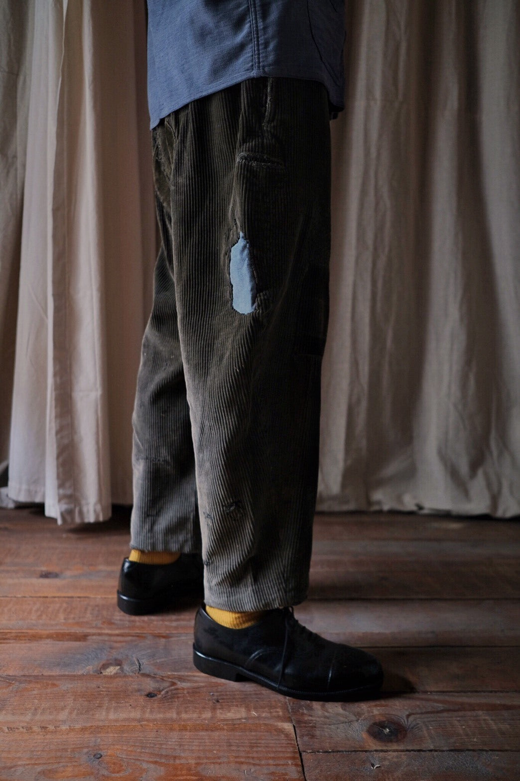 1950's French Corduroy Farmer Work Trousers  / 法國燈芯絨工作褲