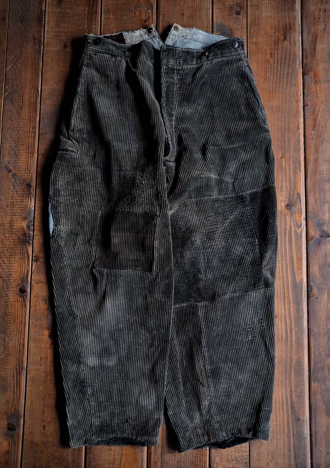 1950's French Corduroy Farmer Work Trousers  / 法國燈芯絨工作褲
