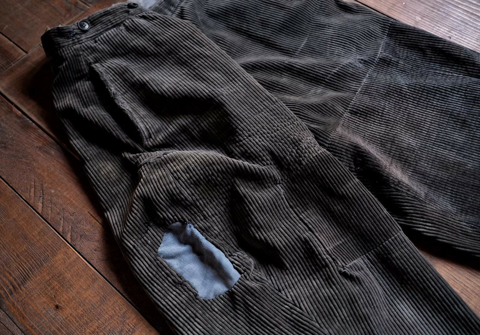 1950's French Corduroy Farmer Work Trousers  / 法國燈芯絨工作褲