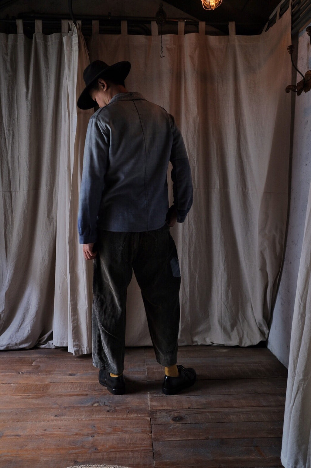1950's French Corduroy Farmer Work Trousers  / 法國燈芯絨工作褲
