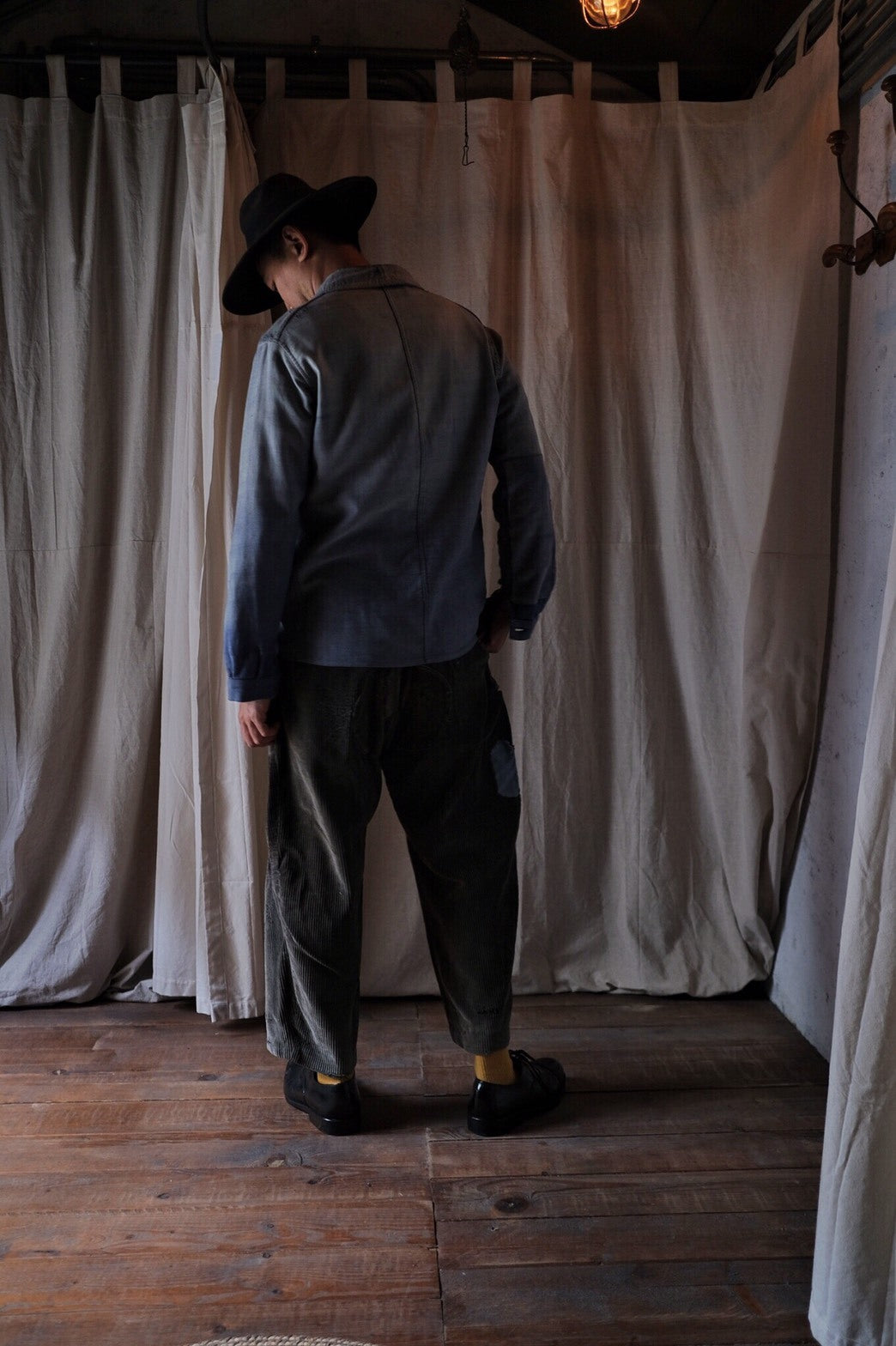 1950's French Corduroy Farmer Work Trousers  / 法國燈芯絨工作褲