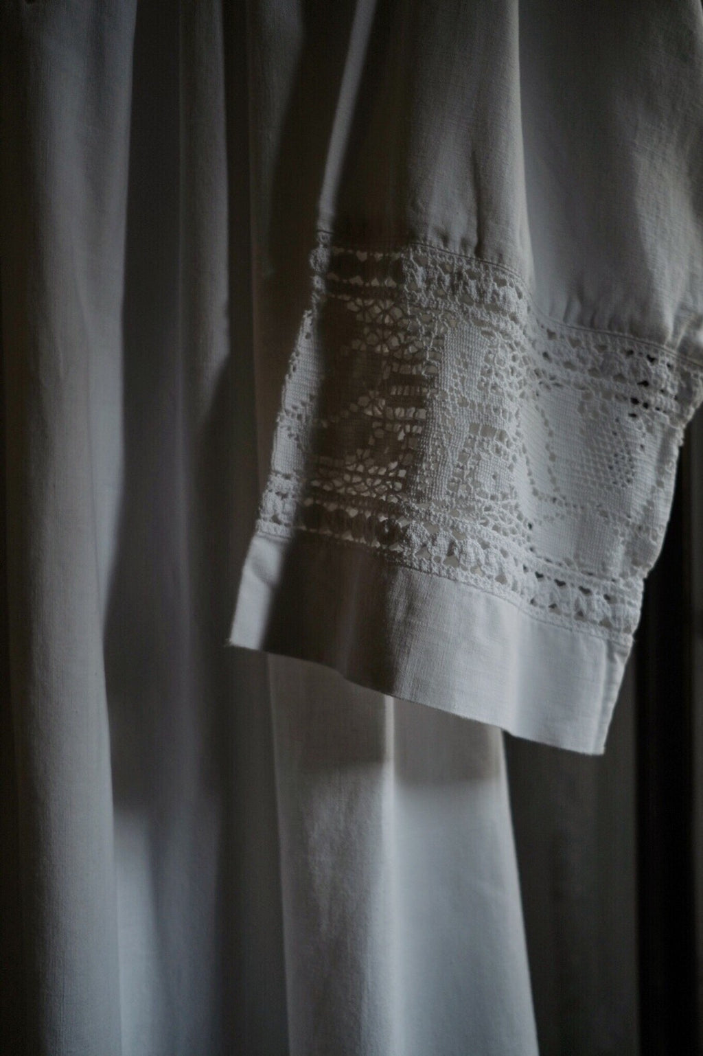 1950-1960's French “Aube“ Church Smock / 法國牧師長罩衫