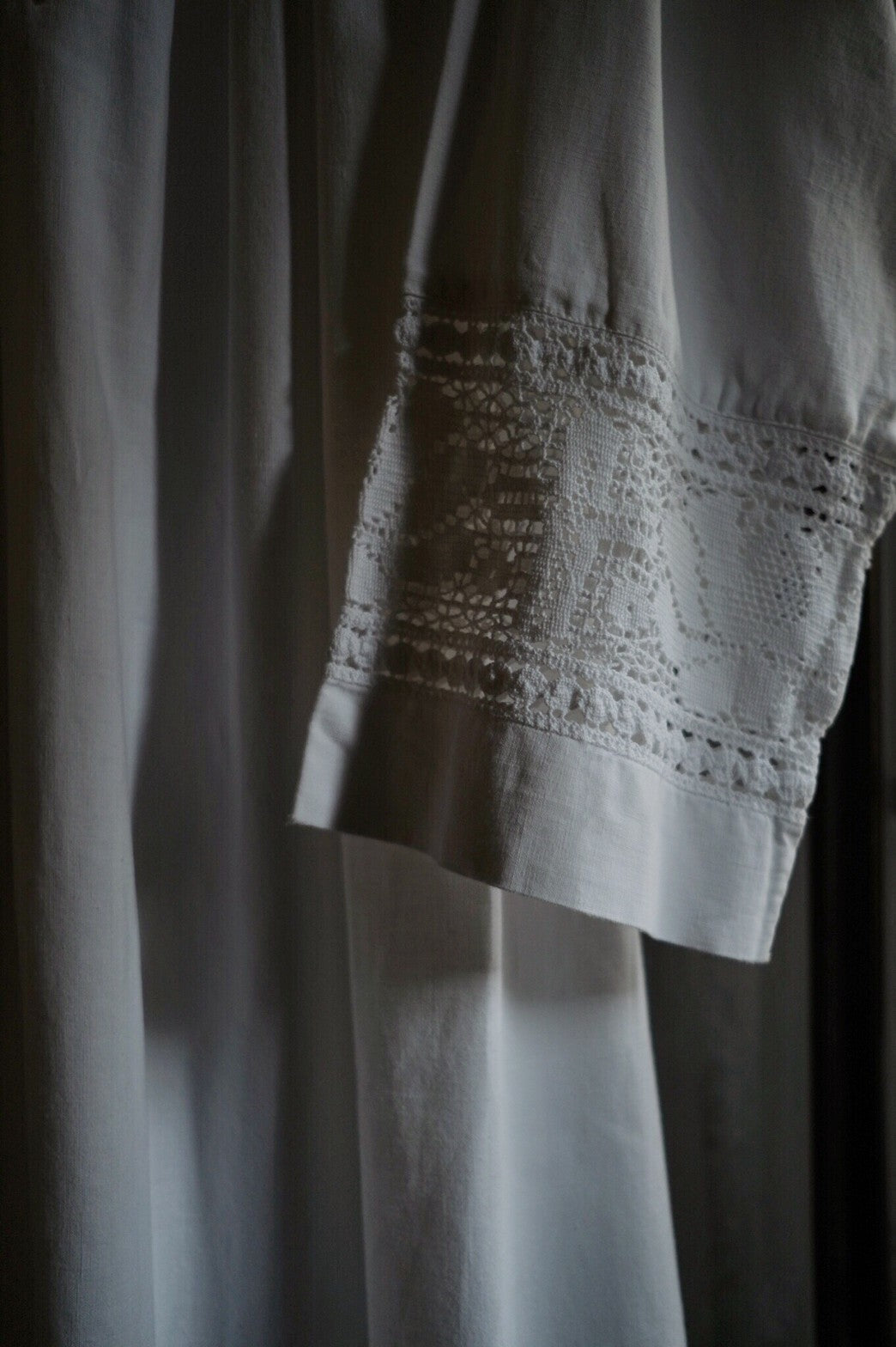 1950-1960's French “Aube“ Church Smock / 法國牧師長罩衫