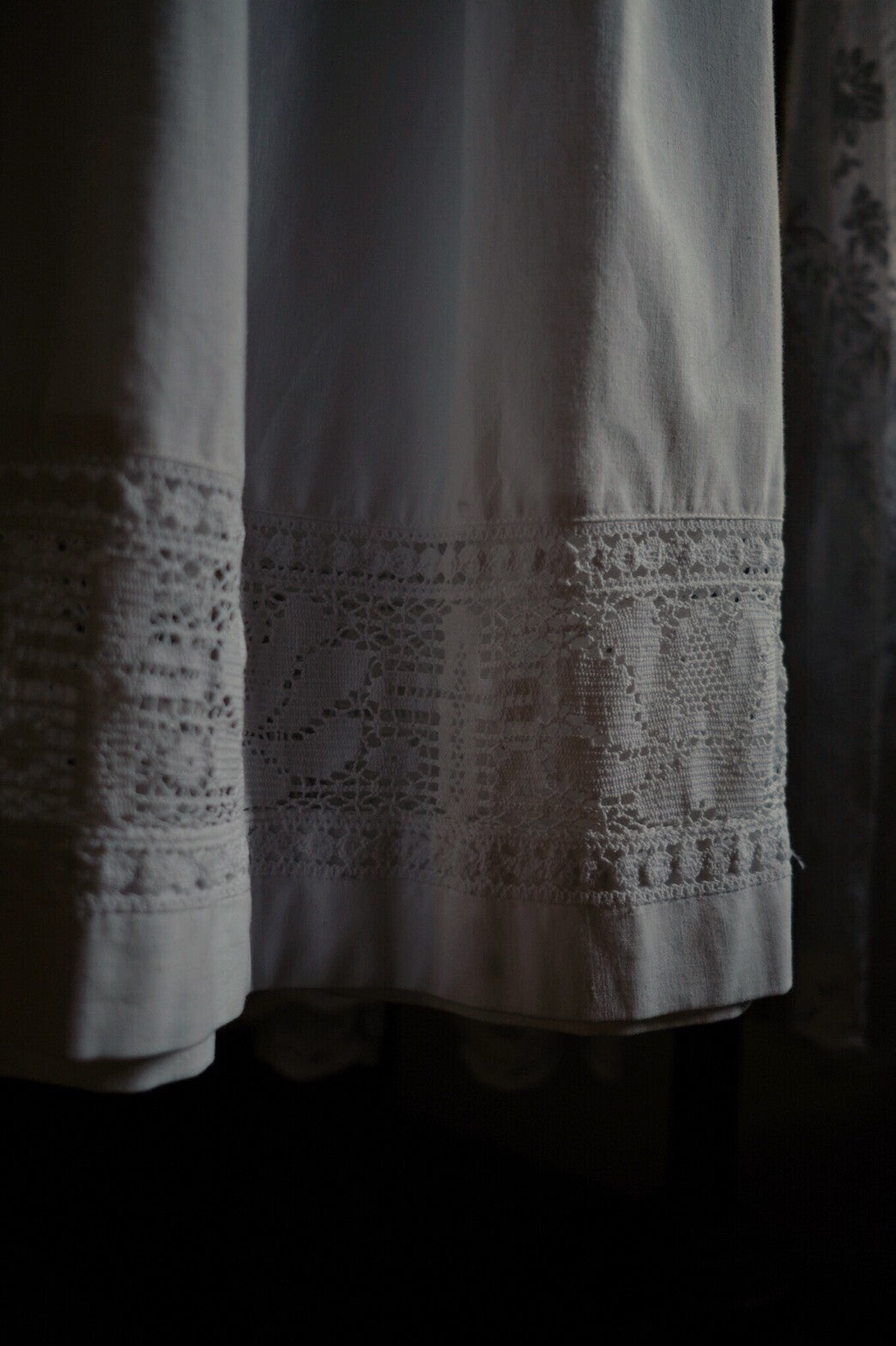 1950-1960's French “Aube“ Church Smock / 法國牧師長罩衫