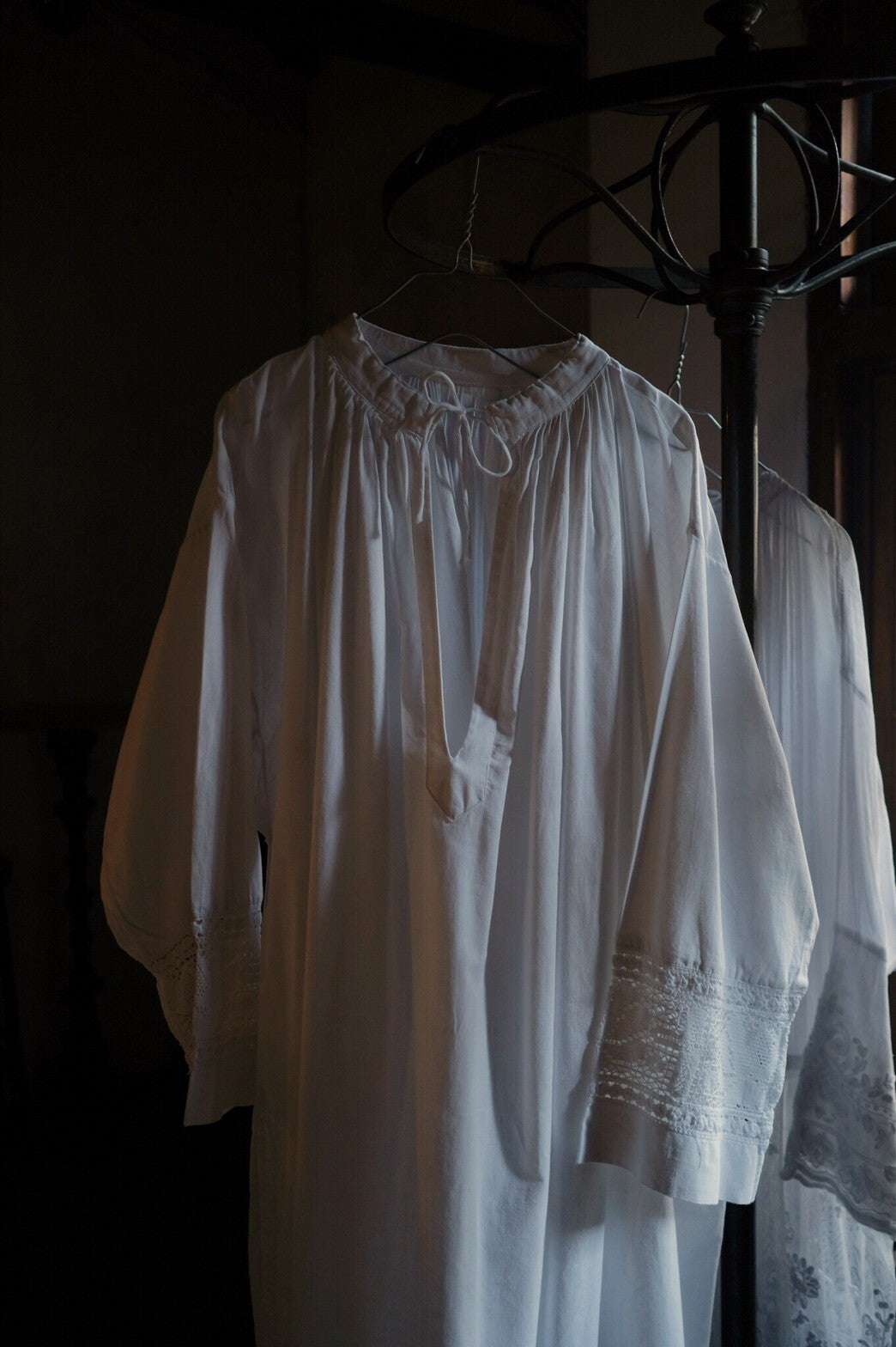 1950-1960's French “Aube“ Church Smock / 法國牧師長罩衫