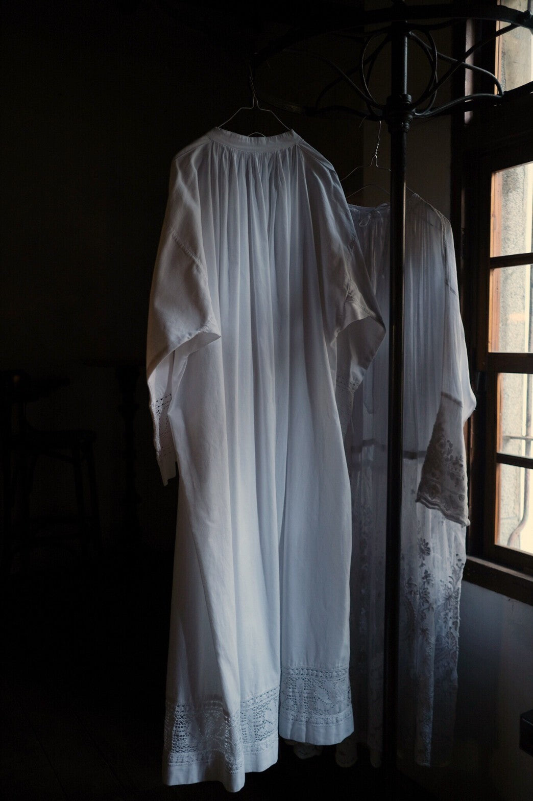 1950-1960's French “Aube“ Church Smock / 法國牧師長罩衫