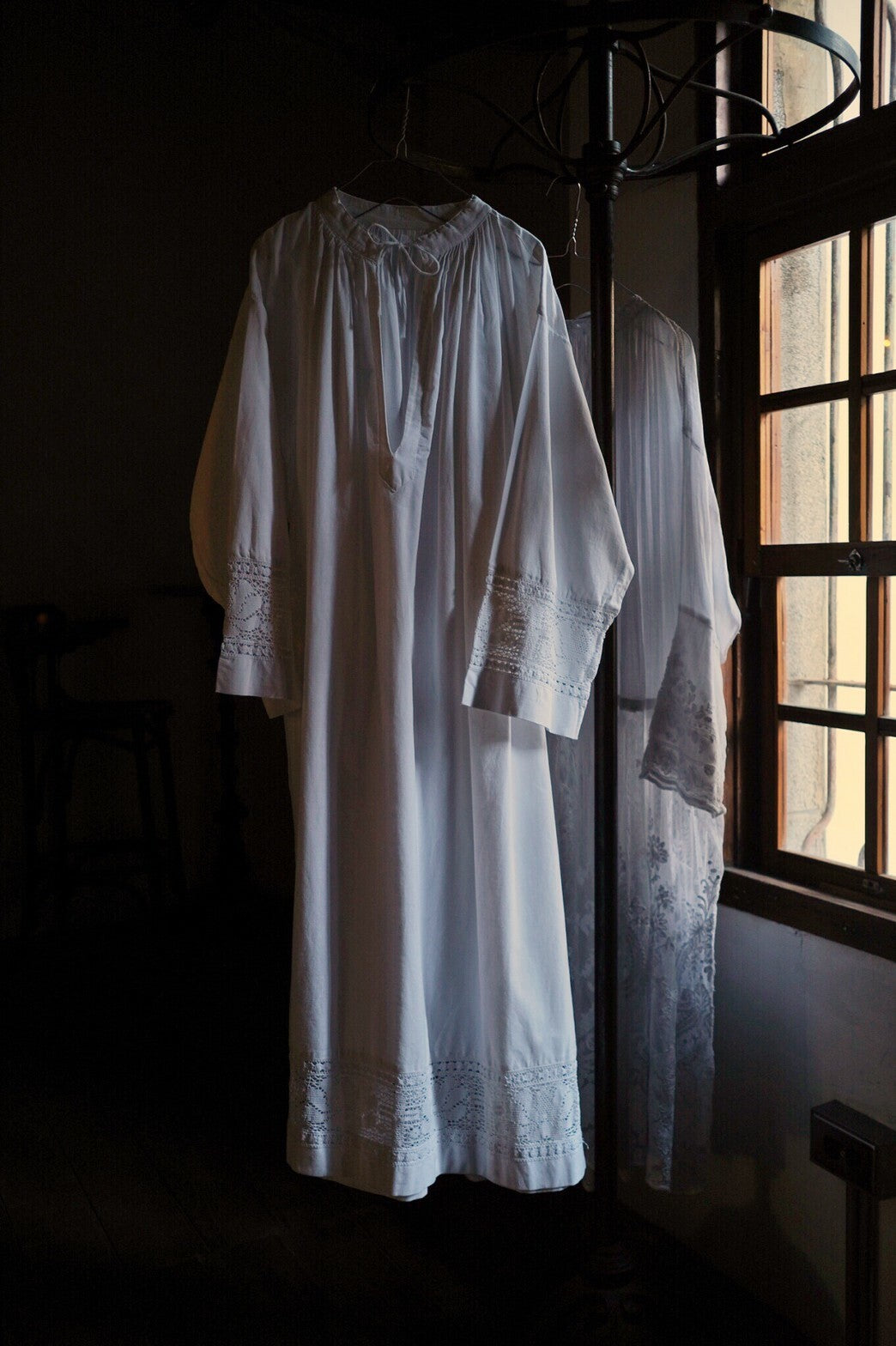 1950-1960's French “Aube“ Church Smock / 法國牧師長罩衫