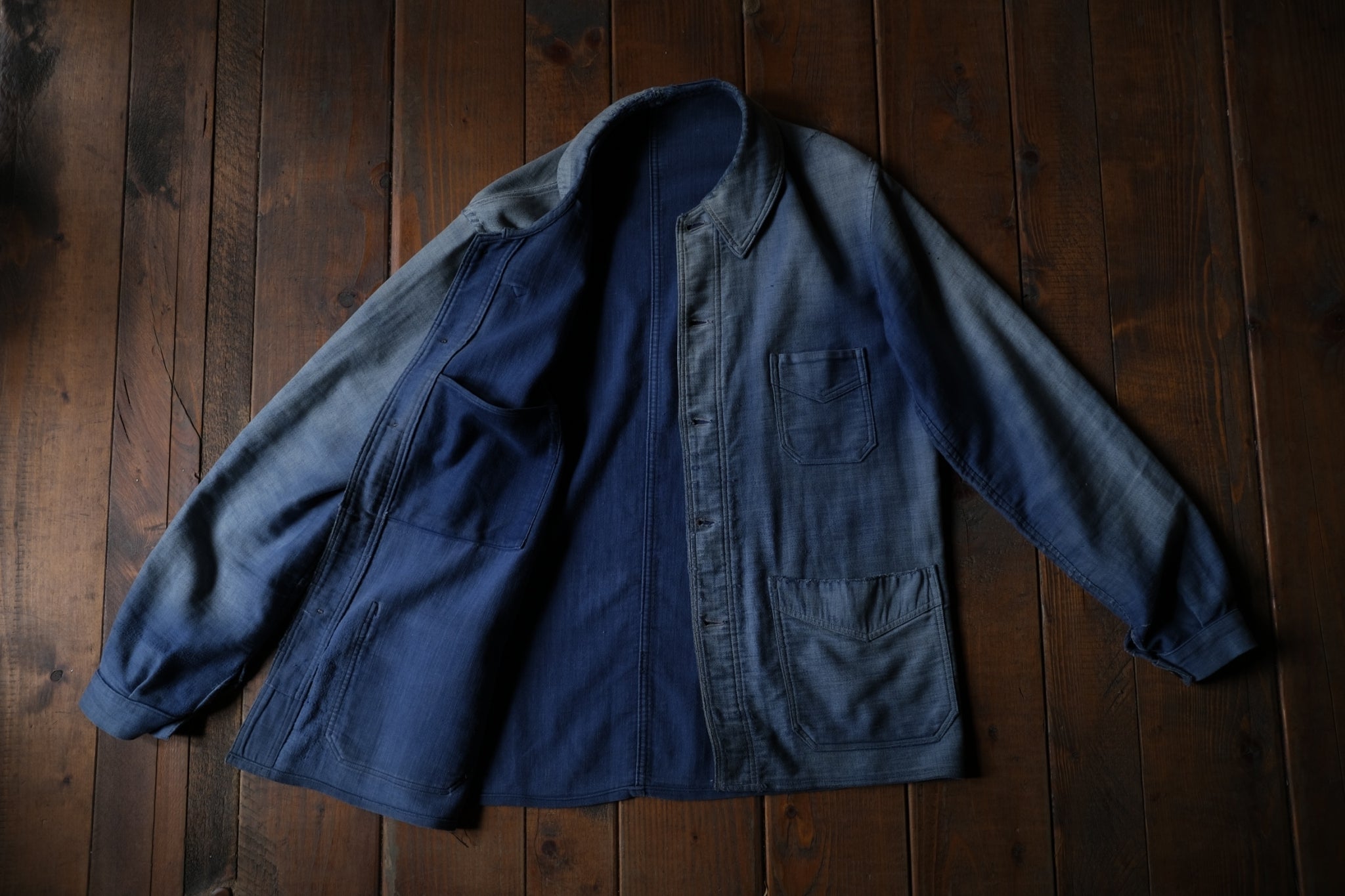 1930's French Moleskin Work Jacket / 法國工作外套