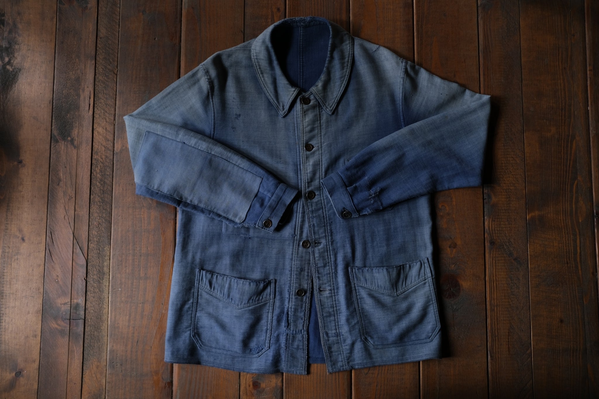 1930's French Moleskin Work Jacket / 法國工作外套