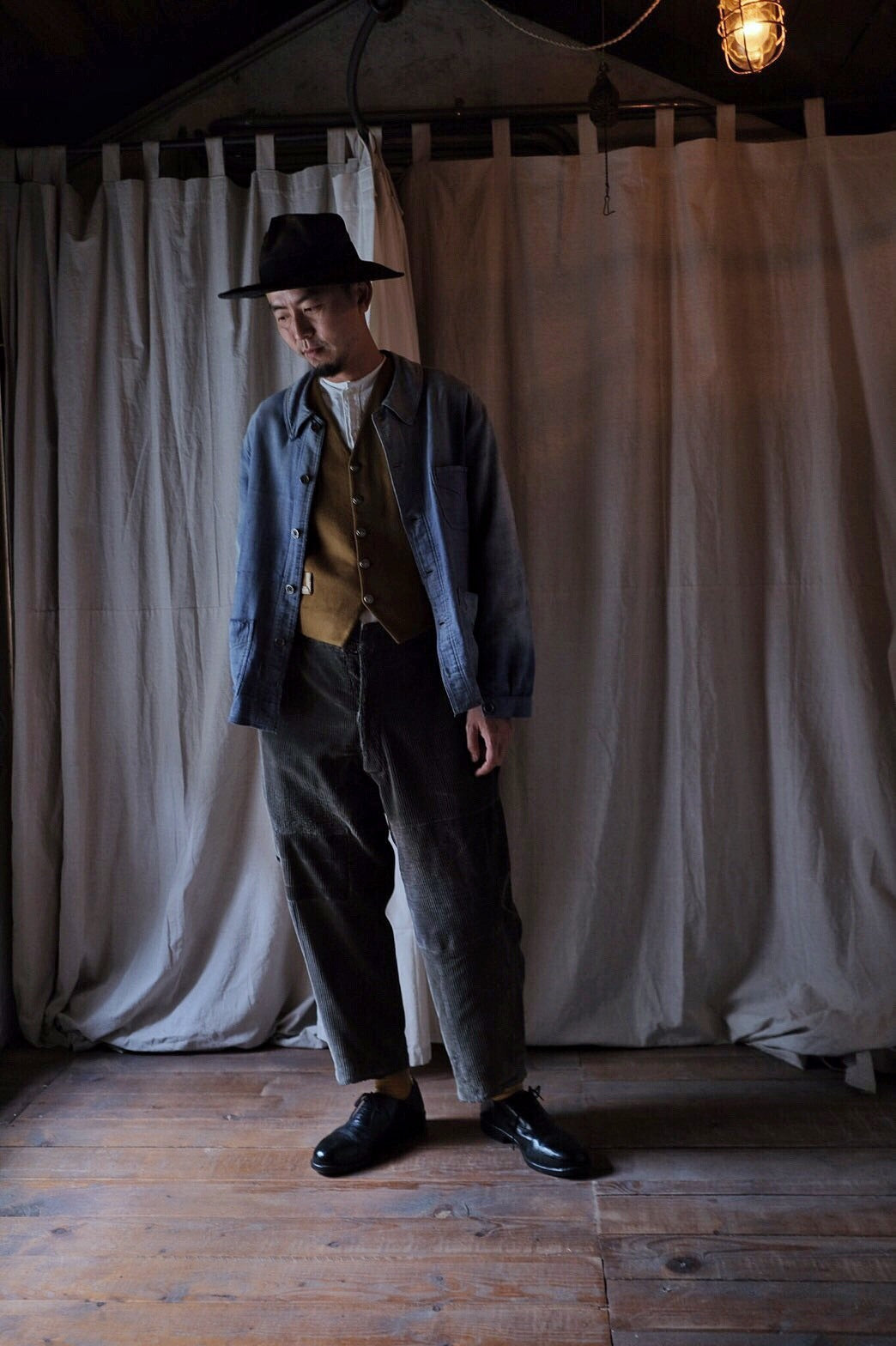 1930's French Moleskin Work Jacket / 法國工作外套