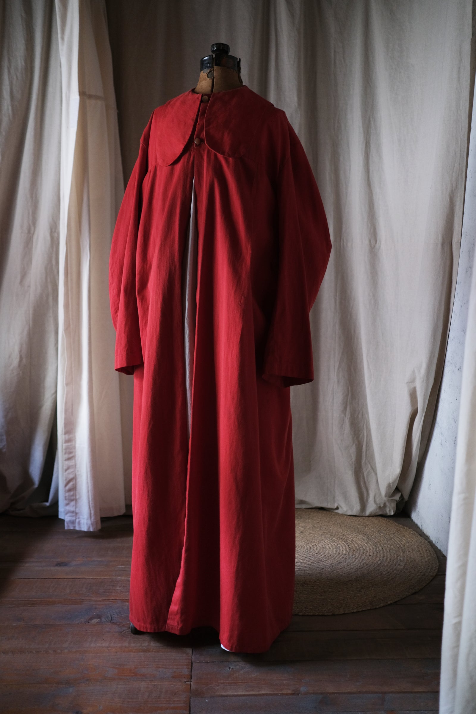 1910-20’s American Edwardian Rope Belted Coat / 美國繩束帶大衣