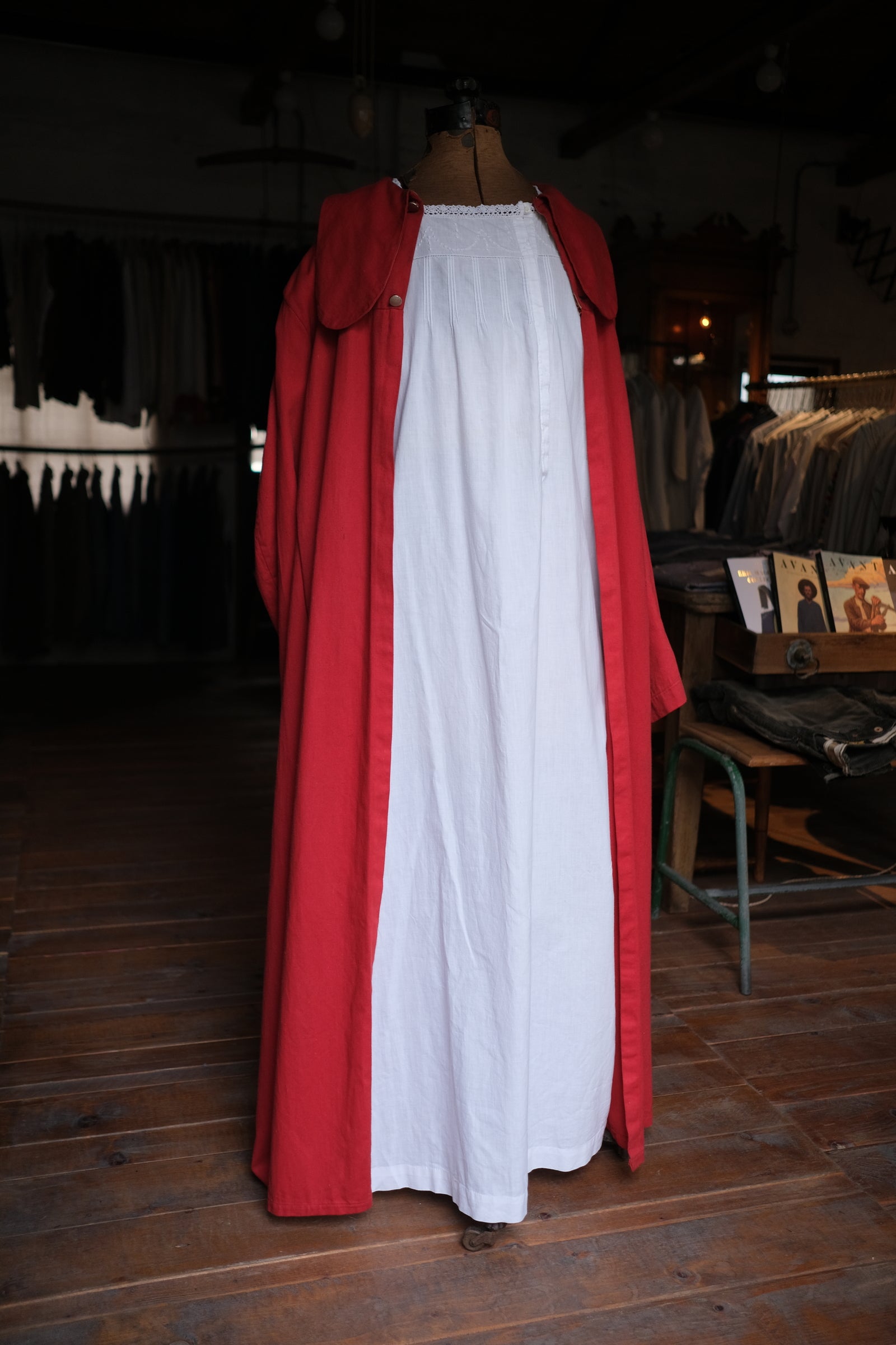 1910-20’s American Edwardian Rope Belted Coat / 美國繩束帶大衣