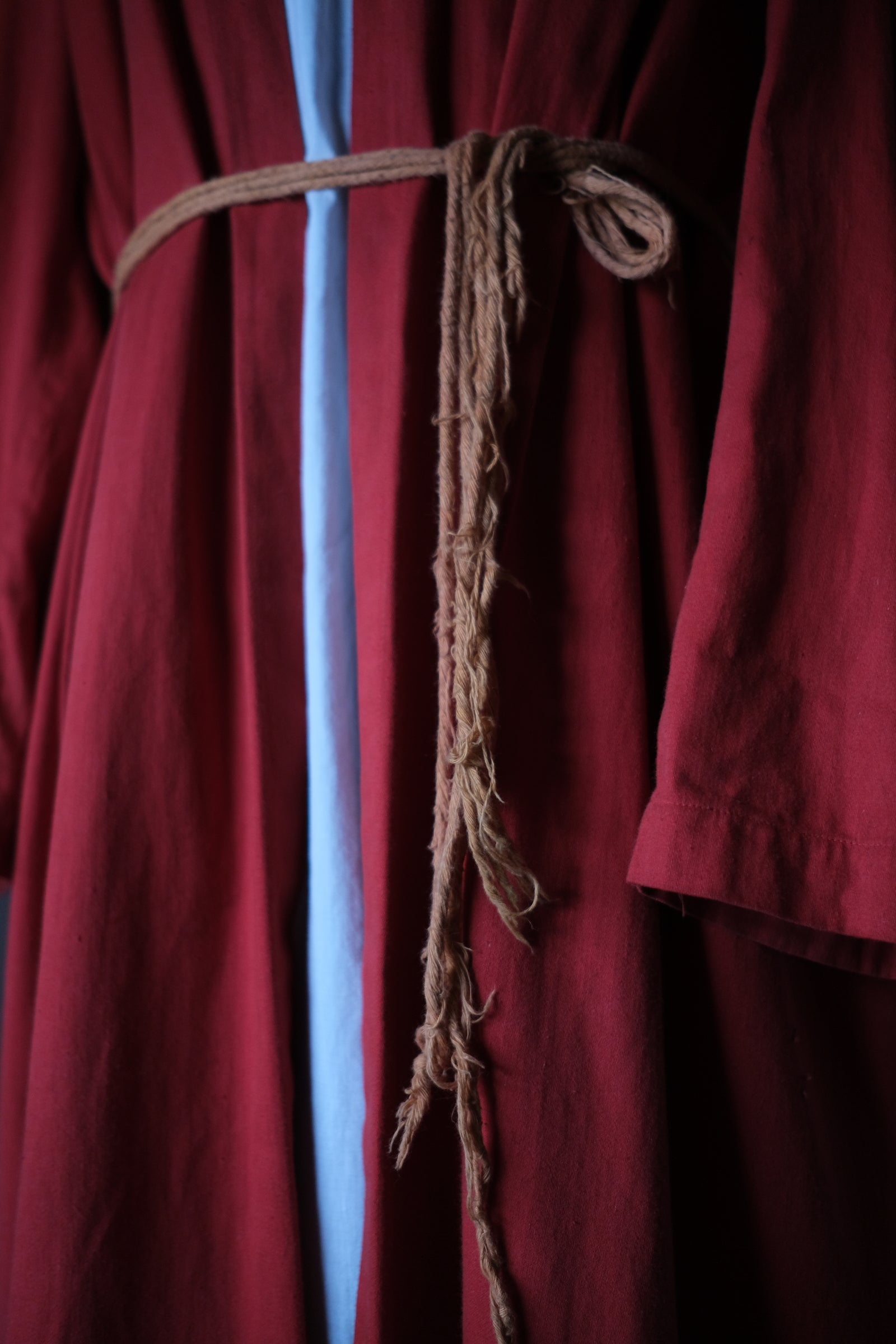 1910-20’s American Edwardian Rope Belted Coat / 美國繩束帶大衣