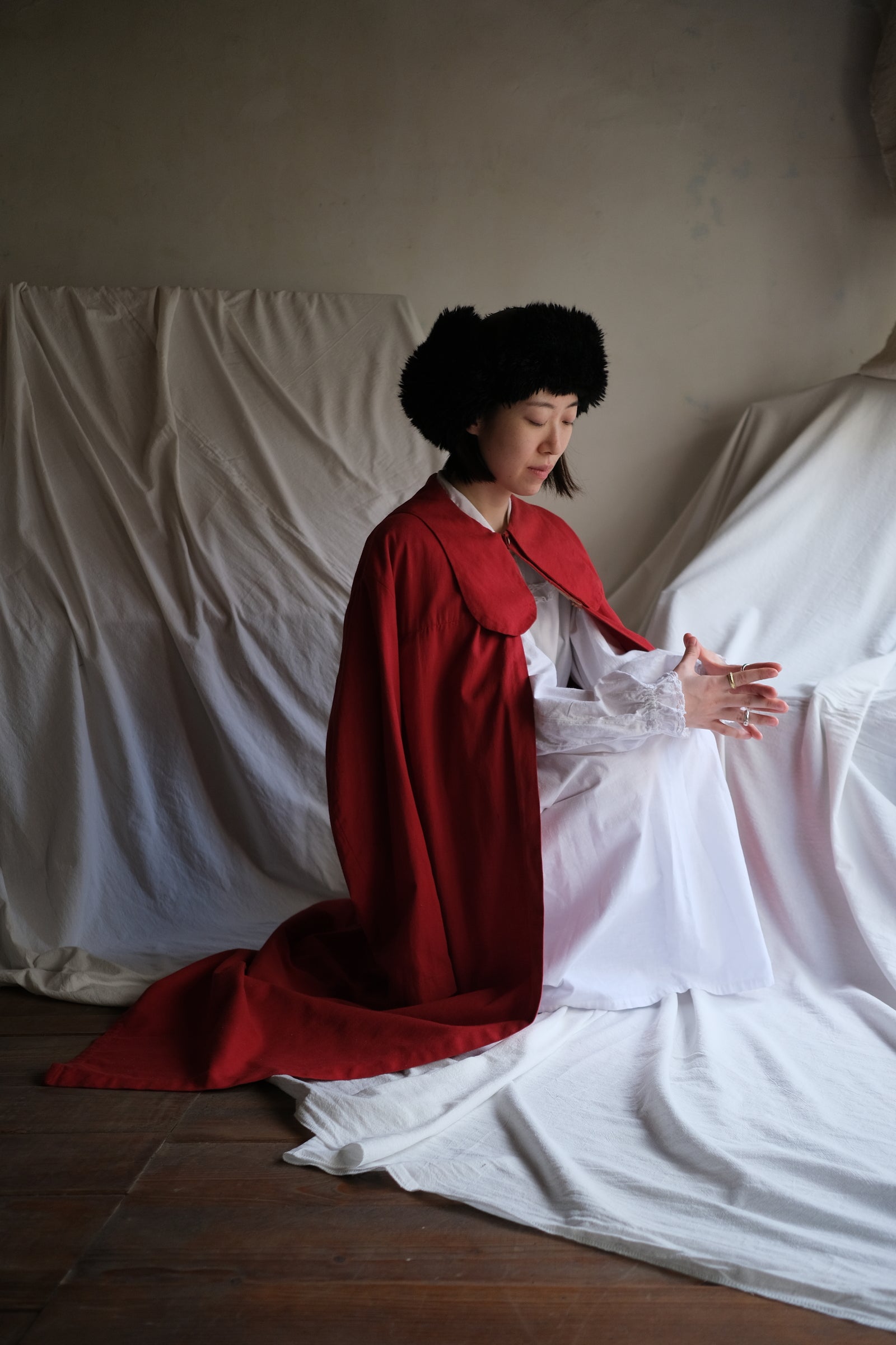 1910-20’s American Edwardian Rope Belted Coat / 美國繩束帶大衣
