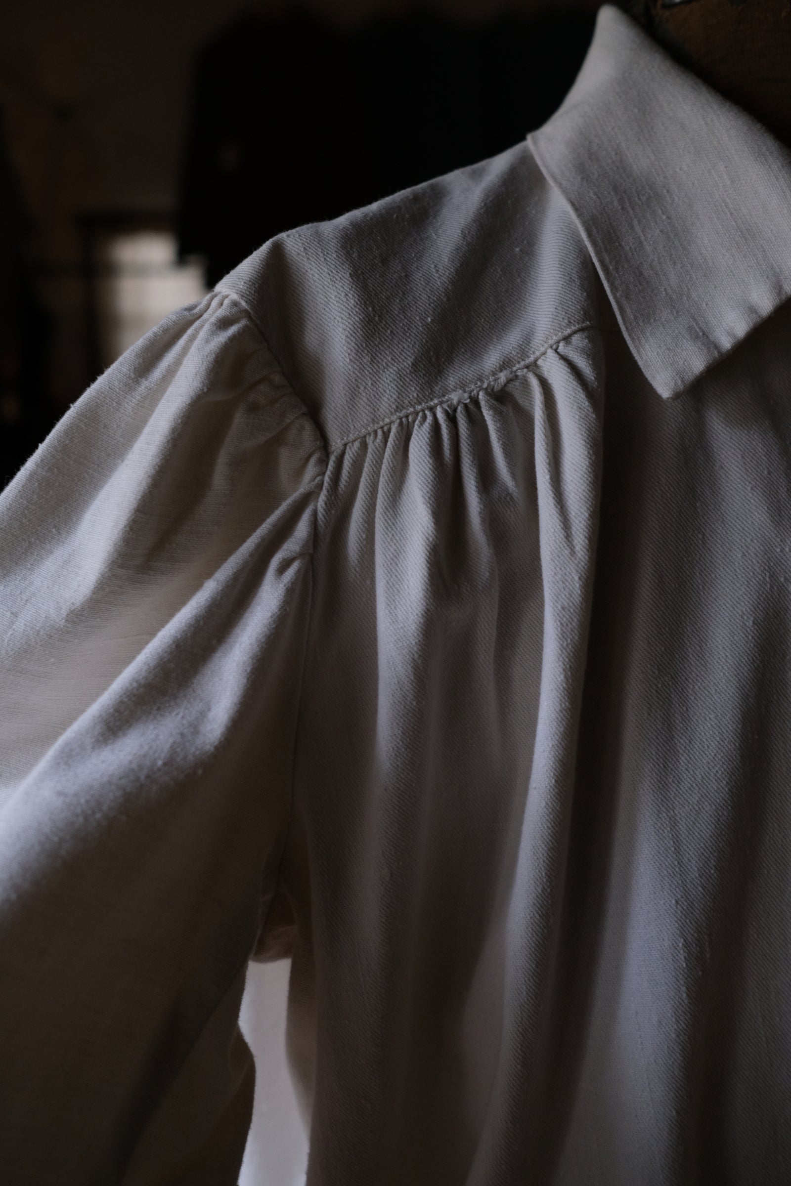 1950-1960's British Home Made Work smock / 英國自製工作罩衫