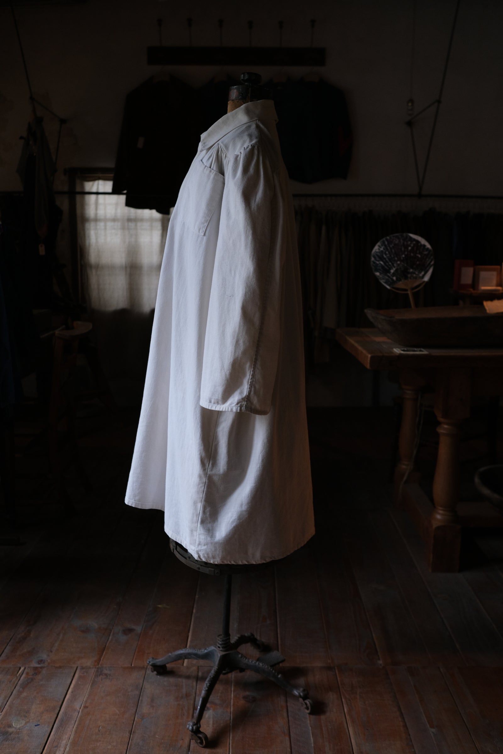 1950-1960's British Home Made Work smock / 英國自製工作罩衫