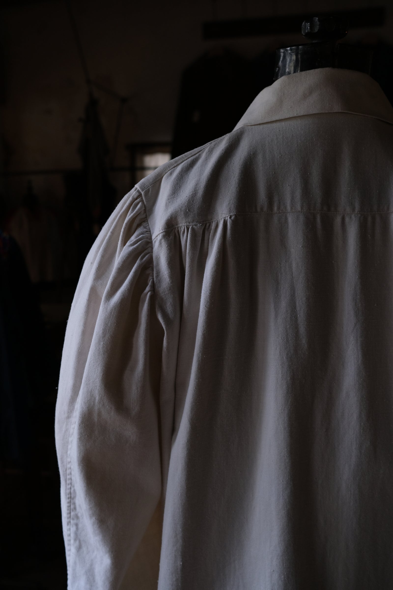 1950-1960's British Home Made Work smock / 英國自製工作罩衫