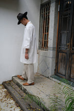 1950-1960's British Home Made Work smock / 英國自製工作罩衫