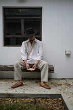 1950-1960's British Home Made Work smock / 英國自製工作罩衫
