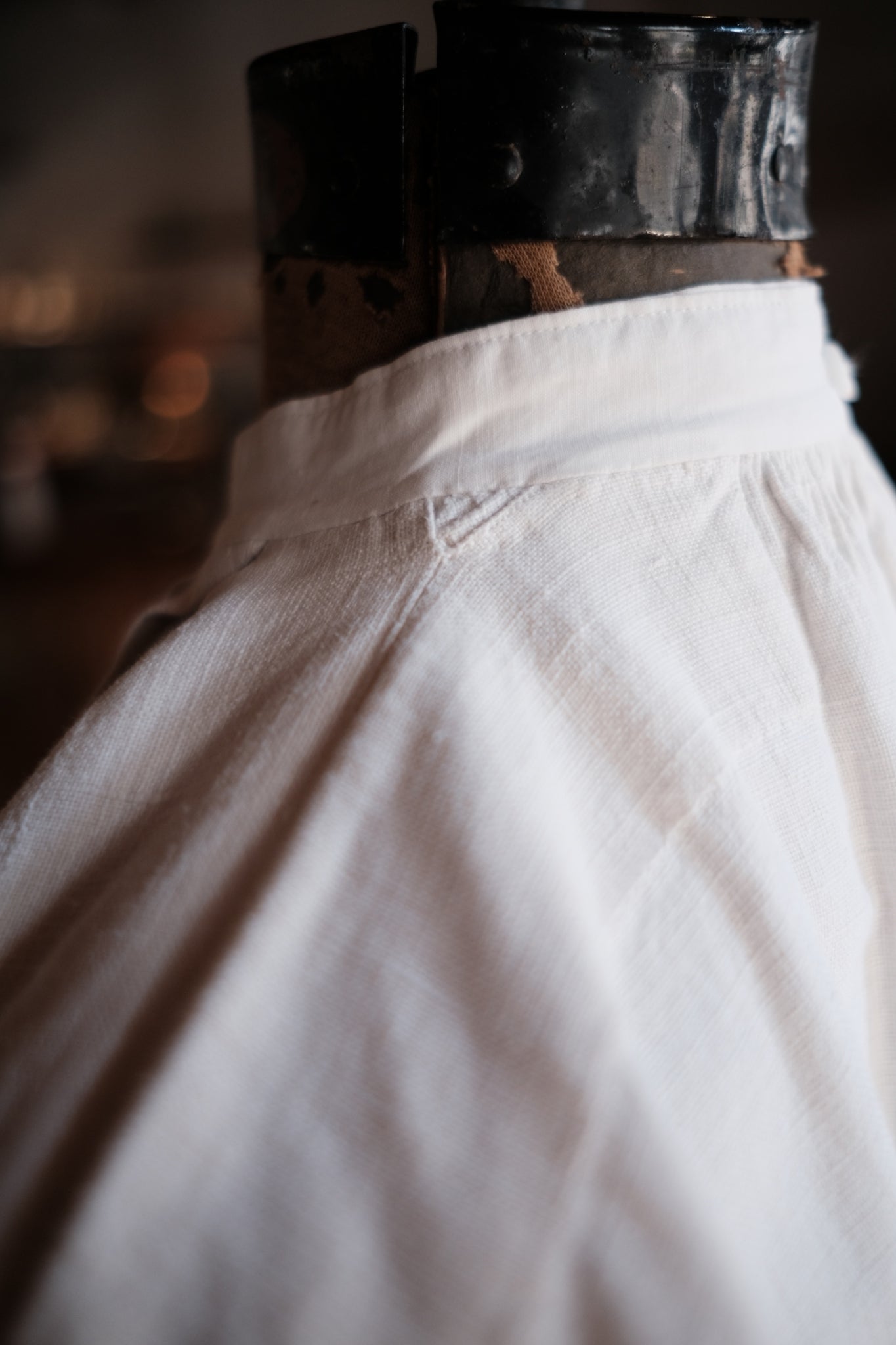 1900-1910’s French Farmer Linen Shirt / 法國農夫麻料衫