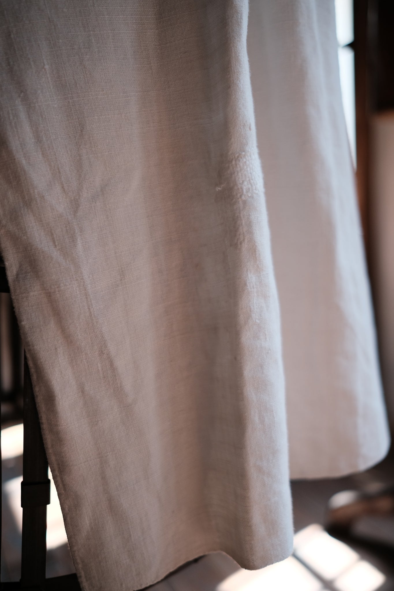 1900-1910’s French Farmer Linen Shirt / 法國農夫麻料衫