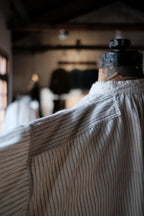 1940’ Germany Indigo Stripe Work Smock / 德國工作罩衫