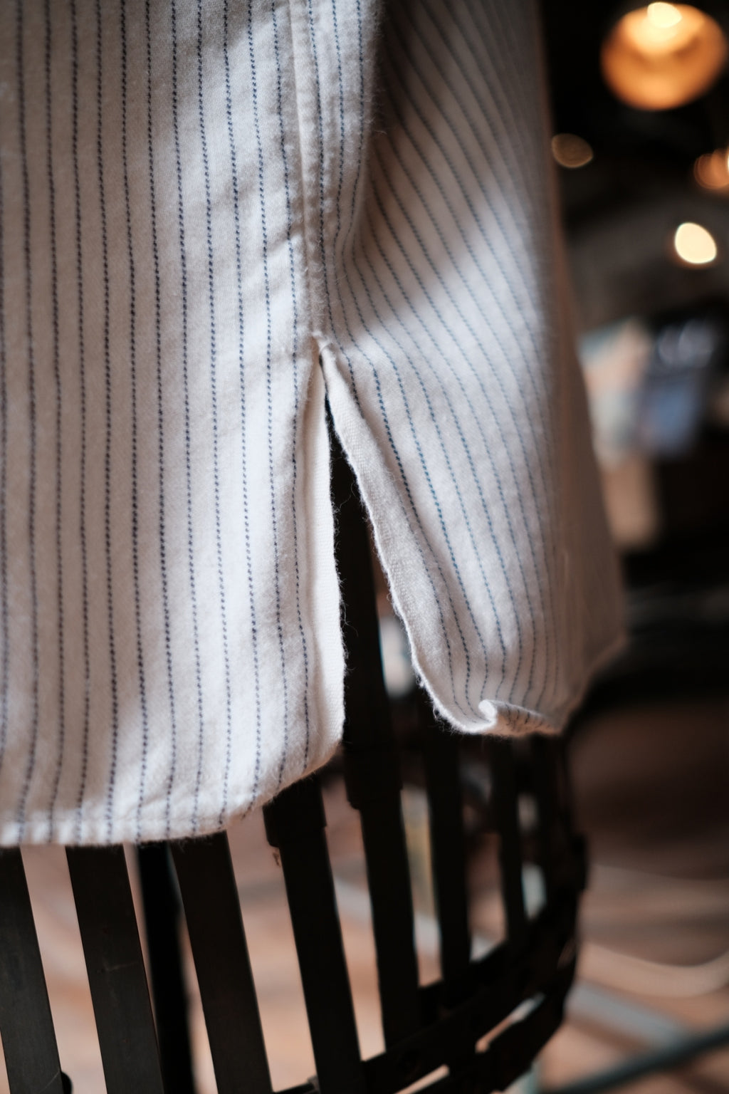 1940’ Germany Indigo Stripe Work Smock / 德國工作罩衫