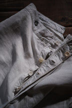 1910’s French Military Bourgeron Trousers / 法國軍用麻料長褲